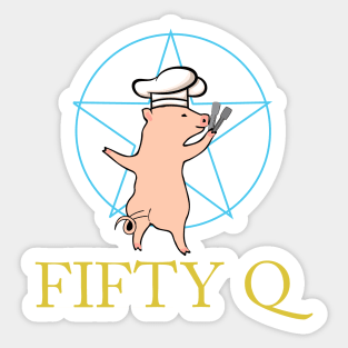 Fifty Q Sticker
